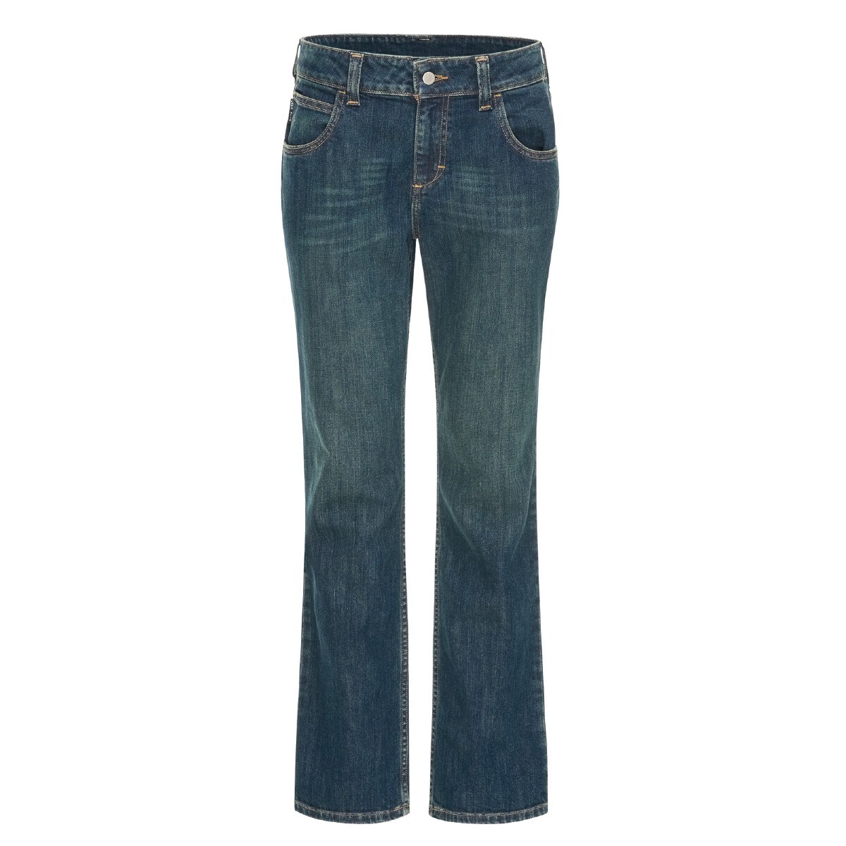 Bulwark Women's Curvy Fit Jeans with Stretch in Denim